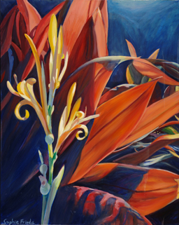 Sophie Frieda Original Oil on Canvas